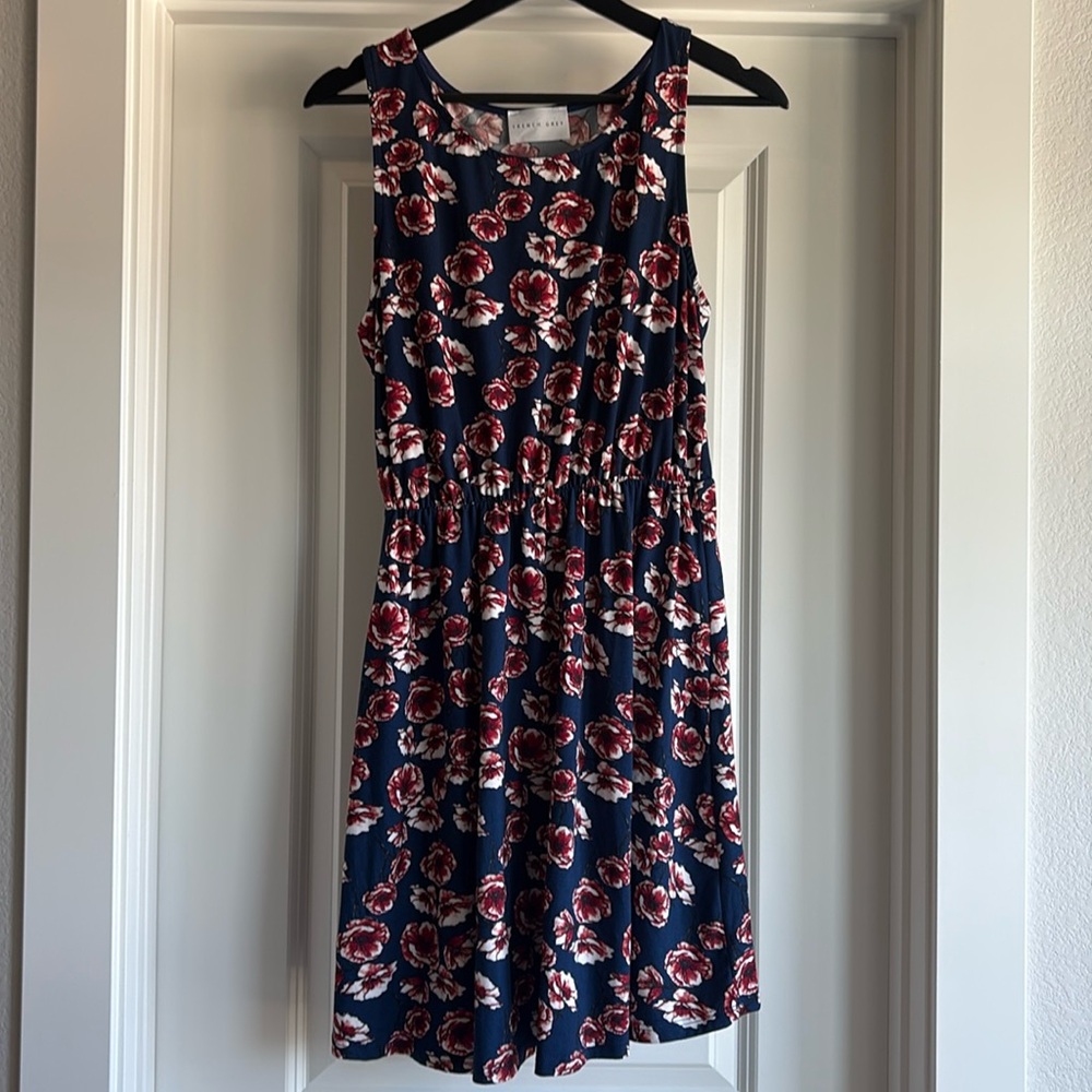 French Grey | Evalynn Brushed Knit Dress | Worn Once